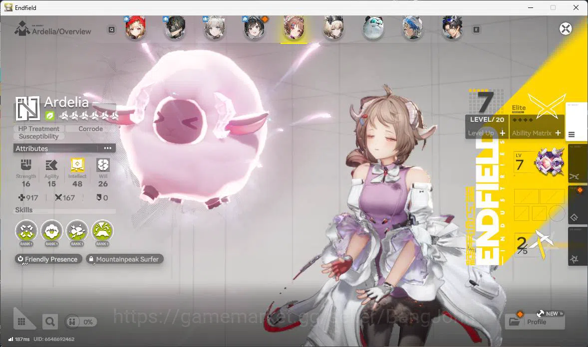 Arknights: Endfield Accounts NA | starter | Rossi, Ardelia, WP 6s 3. more detai image 5