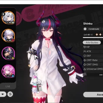 Neverness to Everness Accounts Global SEA|HL 23|TL 14| 6 SSR 2 Limited (Shinku+Signature,Nanally)|Overcast Glider|Tomato