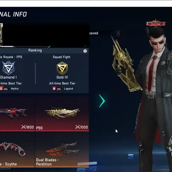 Blood Strike Accounts Others ASIA | 2 ETERNAL GUNS:SCAR,P90|2 ULTRA MELEE:DualBlade,TalonKnife|11 ULTRA GUNS|5 ULTRA