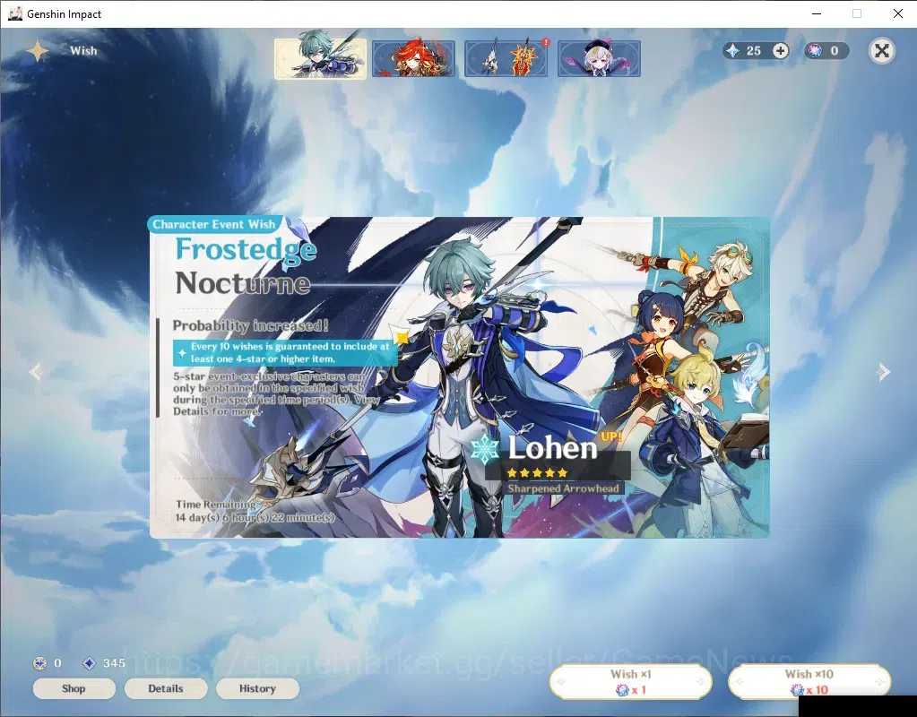 Genshin Impact Accounts ASIA| AR 35| BD Unset| 1 Limited + 3 (*5Standard)| image 9
