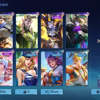 Mobile Legends: Bang Bang Accounts Others Global|67H 49S|Junior|Epic Nana|Dragon Tamer Estes|Lightborn Alucard|Epic