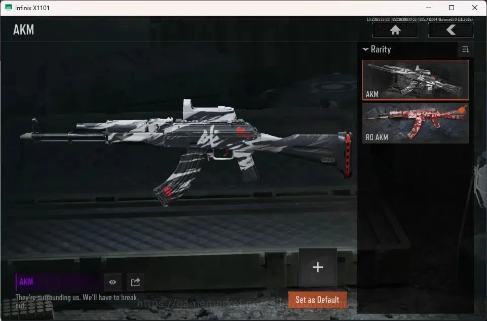 Arena Breakout Accounts Mid-Tier Mobile | LV 30 | SV 6.7 M | CV 3.8 M | AKM, QS AKS-74U, GM AK-12, ET USAS-12, |Corpo Set 7