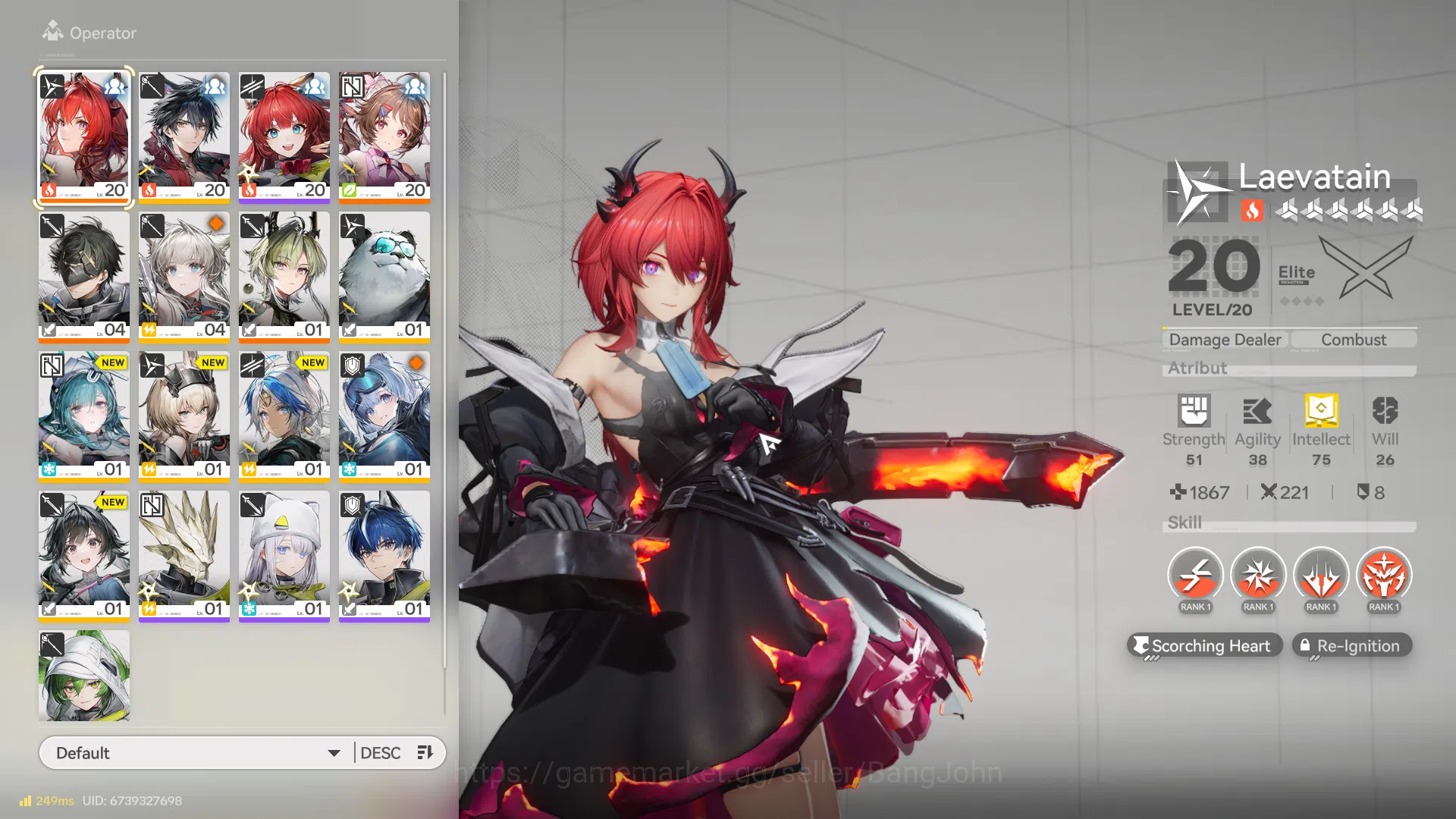 Arknights: Endfield Accounts ASIA | Starter Leavatain Sign | Ardelia Sign | Lif image 2