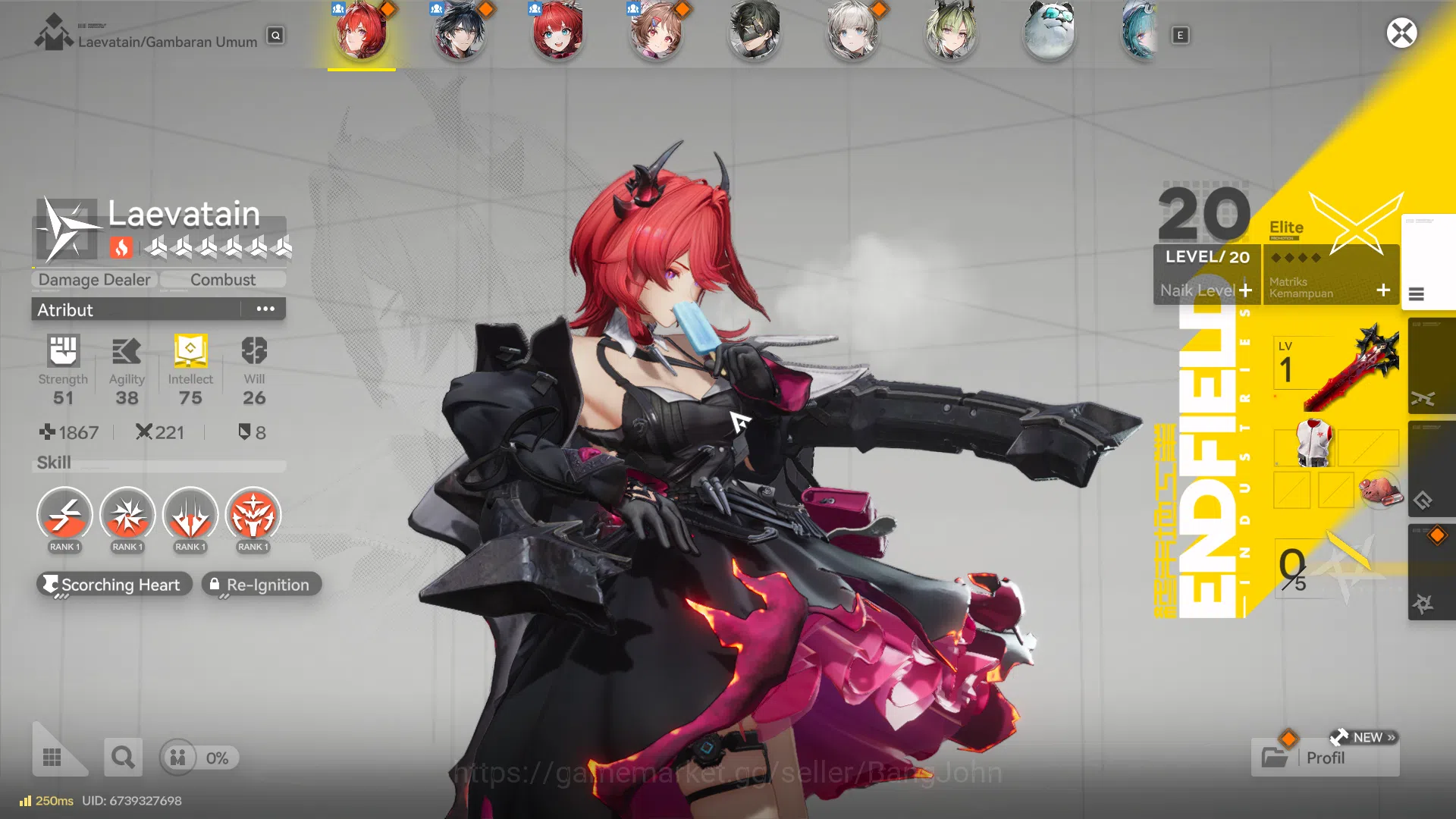 Arknights: Endfield Accounts ASIA | Starter Leavatain Sign | Ardelia Sign | Lif image 3