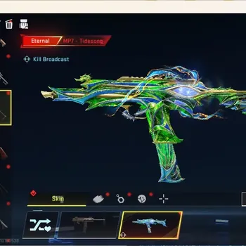 Blood Strike Accounts Collab Skin ASIA|Ethernal: MP7-Tidesong|Limited: MCX|Collab: AOT M4A1|4 Ultra|Melee:Slipper|Collab