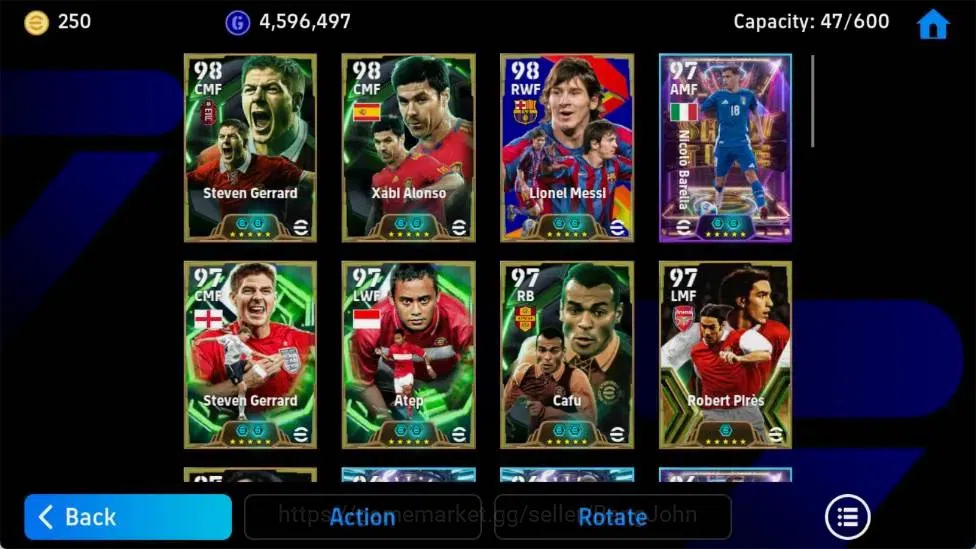 eFootball Accounts Android|PW 3167|BigT Diego Forlan, Steven Gerrard  image 6