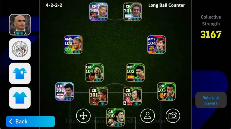 eFootball Accounts Android|PW 3167|BigT Diego Forlan, Steven Gerrard  image 8