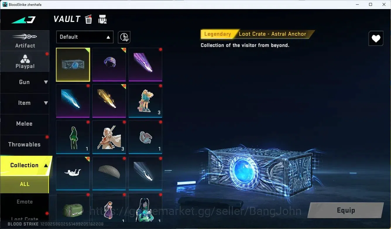 Blood Strike Accounts ASIA | BLEACH ETHAN | AOT KAG-6 | 7DS Kar98k,QBZ95 image 13