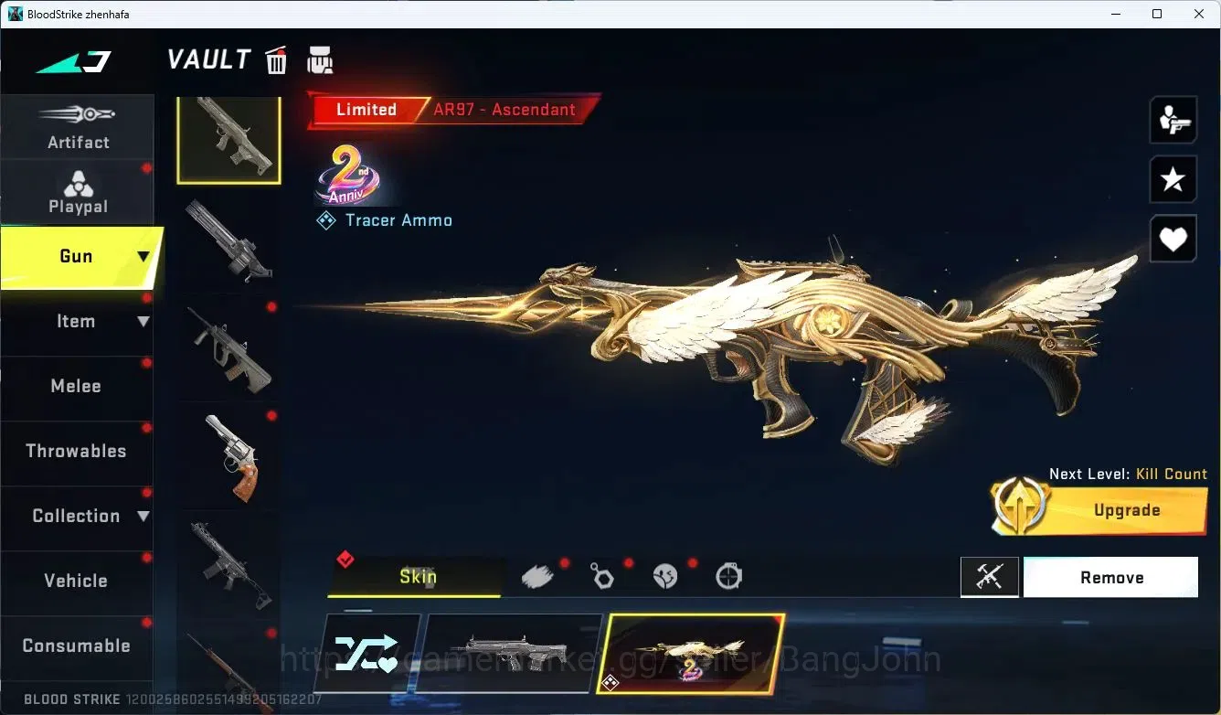 Blood Strike Accounts ASIA | BLEACH ETHAN | AOT KAG-6 | 7DS Kar98k,QBZ95 image 7