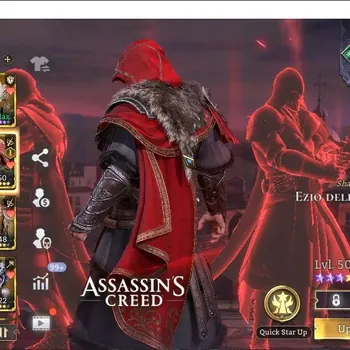 Watcher of Realms Accounts End-Game GlobaL 50x|Lv 24|371K Power|4 Lord[TwinField,LayaA1,Morigan,Etc]+14Legend(4 Assasin[Ezio
