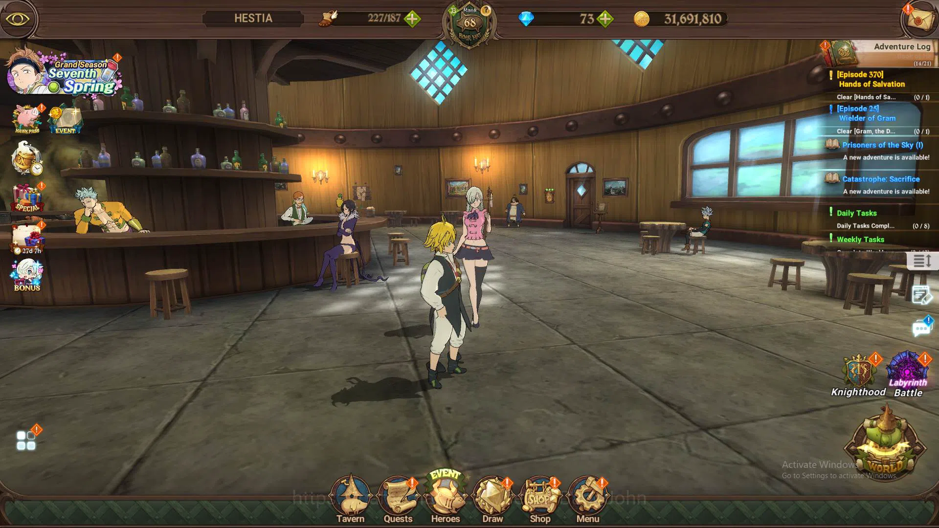 The Seven Deadly Sins: Grand Cross Others GLOBAL|3.2m CC|2LR Roxy,Helbram|UR Salos,Meresca,S image 1