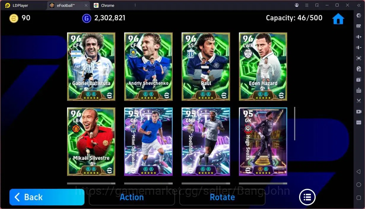 eFootball Accounts Mobile |PW 3204|Legend Ferrer|Bigtime Gerrard,Yama image 7