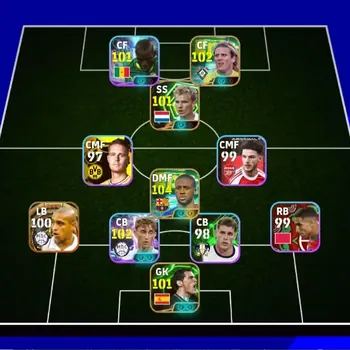 eFootball Accounts Legends & Iconic Players Mobile|PW 3040|BIGT Roberto Carlos,Epic Yaya Toure,Dennis Bergkamp,Diego