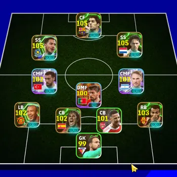 eFootball Others Mobile|Marco van Basten,Eden Hazard,Luiz Suarez,Ca image 1