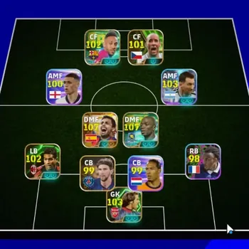 eFootball Accounts Legends & Iconic Players Android|Big Time Rodri Spain'26|7 Epic Claude Makelele,Sergio Aguero,David