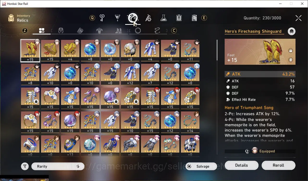 Honkai Star Rail Accounts Mid Game ASIA |TL 62|6 Limited |[Archer+Sign,Castorice,3B,Sunday,Cerydra,Dan HengPT]|MC 8