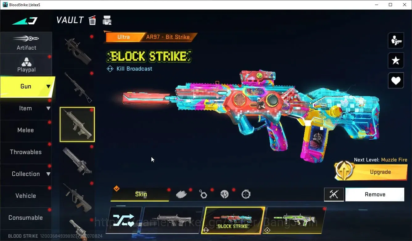 Blood Strike Accounts ASIA |1 ETERNAL: Desert Eagle-Scorpius|6 COLLAB GU image 12