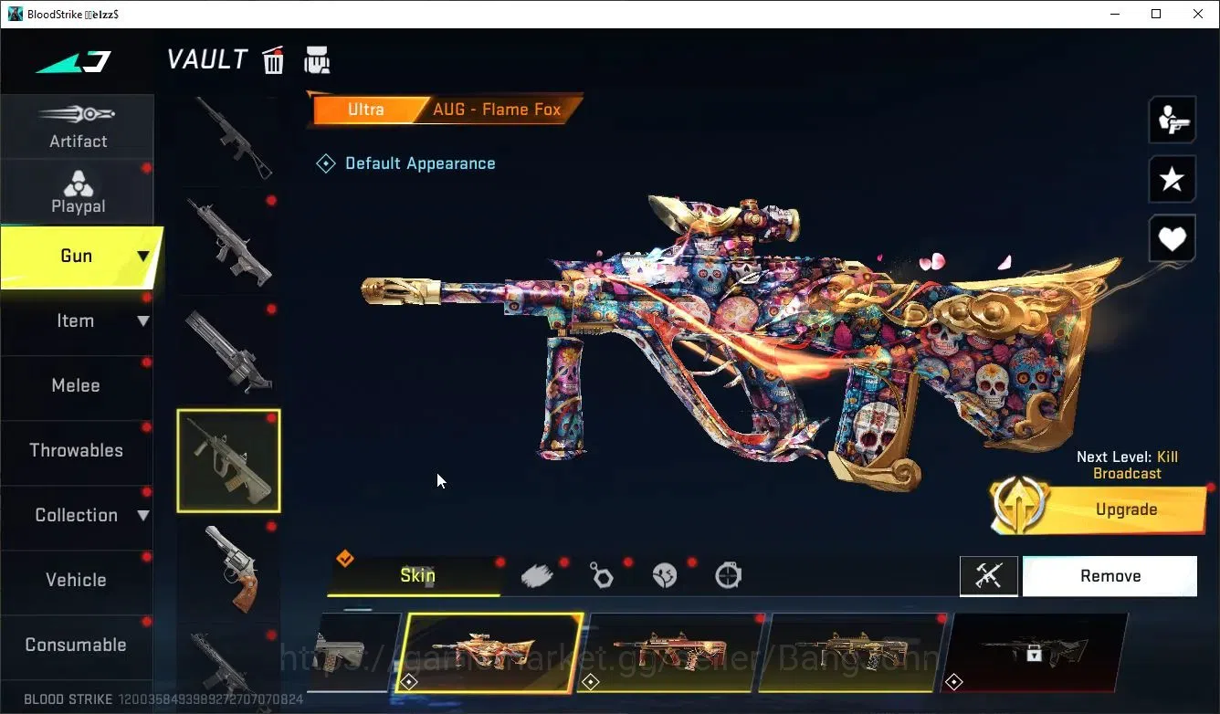 Blood Strike Accounts ASIA |1 ETERNAL: Desert Eagle-Scorpius|6 COLLAB GU image 13