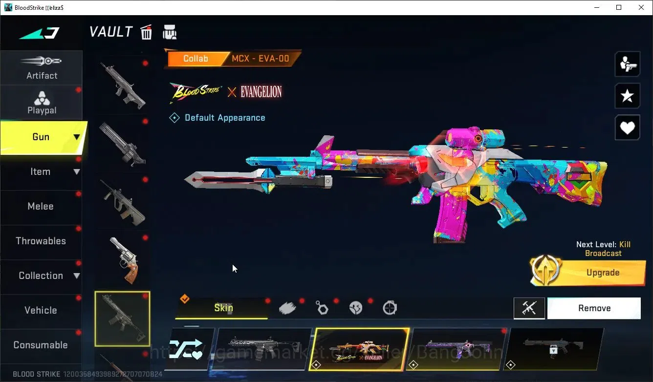 Blood Strike Accounts ASIA |1 ETERNAL: Desert Eagle-Scorpius|6 COLLAB GU image 14