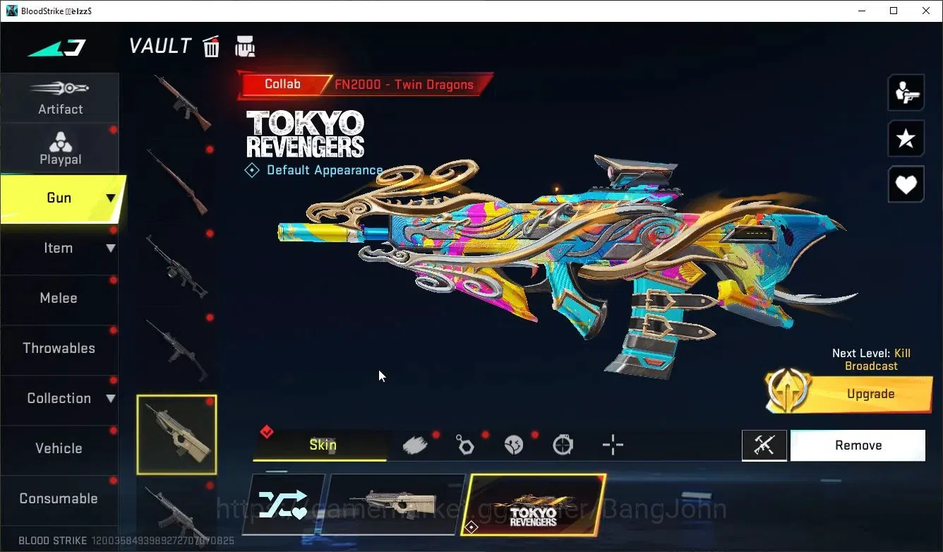 Blood Strike Accounts ASIA |1 ETERNAL: Desert Eagle-Scorpius|6 COLLAB GU image 16