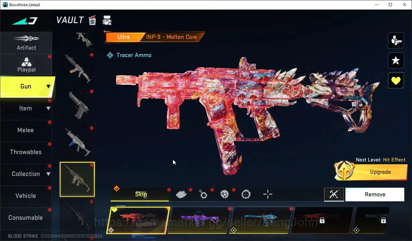 Blood Strike Accounts ASIA |1 ETERNAL: Desert Eagle-Scorpius|6 COLLAB GU image 9