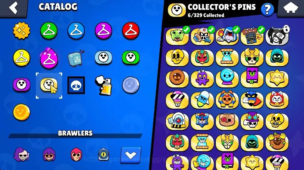 Brawl Stars Accounts 1017 Trophy|5593 Bling|16 Brawlers 1 Max Lvl [Colt,Emz] 1 Myth [El Quarterback] 1 Epic Skin 1 Super 16