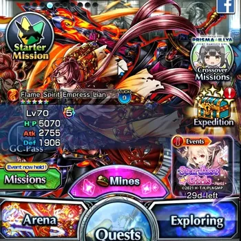 Grand Summoners Accounts End-Game Global|Rank 84|25 Ascend 20 TW (Shadow,Beta,Shuna,S Chloe,Sung jinwoo Etc)+TW S Miyu,YI