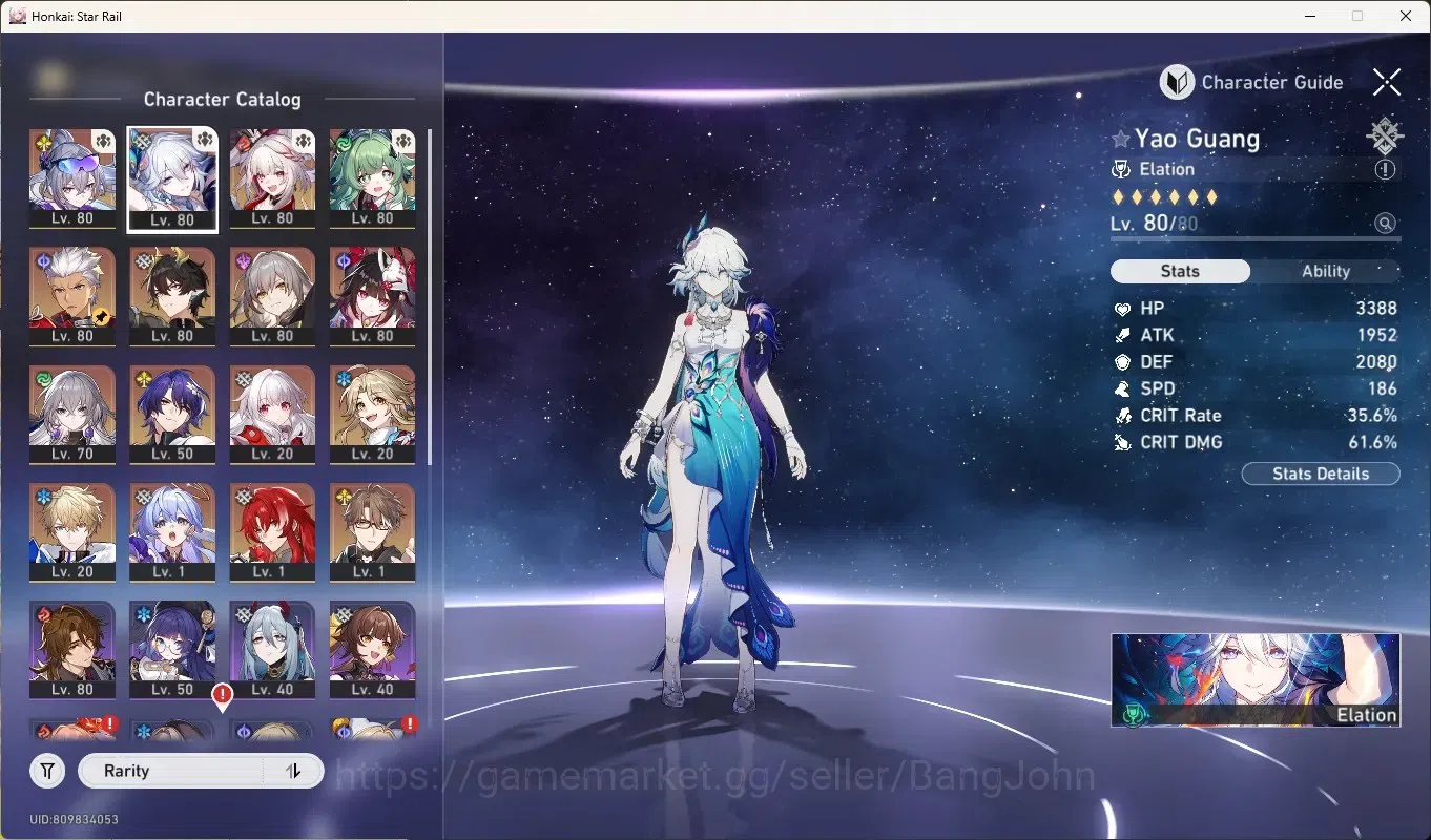 Honkai Star Rail Accounts End Game ASIA|TL 65|10 Limited 2