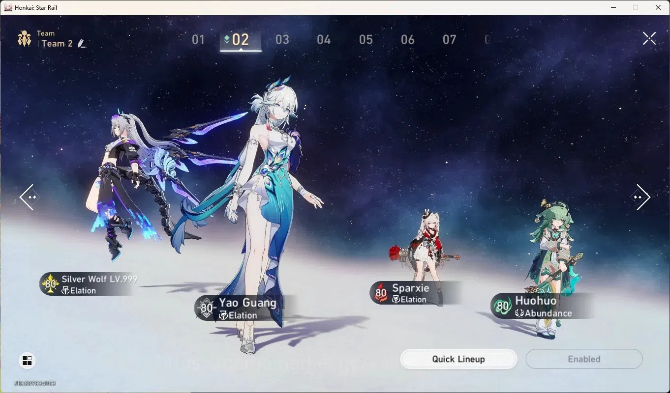 Honkai Star Rail Accounts End Game ASIA|TL 65|10 Limited 9