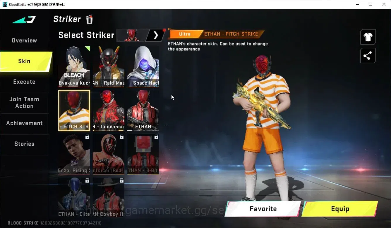 Blood Strike Accounts ASIA|ETERNAL Zero,DeAgle+MELEE Shuriken,Collab ENZ image 11