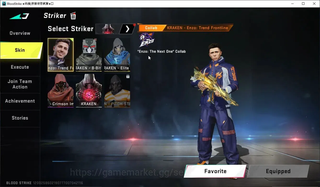 Blood Strike Accounts ASIA|ETERNAL Zero,DeAgle+MELEE Shuriken,Collab ENZ image 12