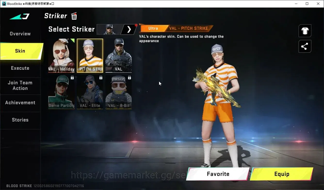 Blood Strike Accounts ASIA|ETERNAL Zero,DeAgle+MELEE Shuriken,Collab ENZ image 13