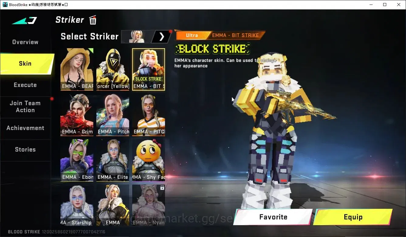Blood Strike Accounts ASIA|ETERNAL Zero,DeAgle+MELEE Shuriken,Collab ENZ image 17