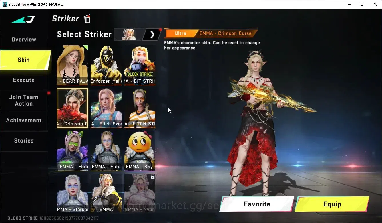 Blood Strike Accounts ASIA|ETERNAL Zero,DeAgle+MELEE Shuriken,Collab ENZ image 18