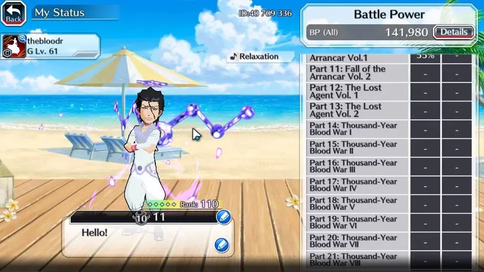 Bleach: Brave Souls Accounts Others [GLOBAL]20K Orb|Ichigo Dream Team,Swimsut26 Gisele,OrientSoc Bambieta,SwimSut25 5