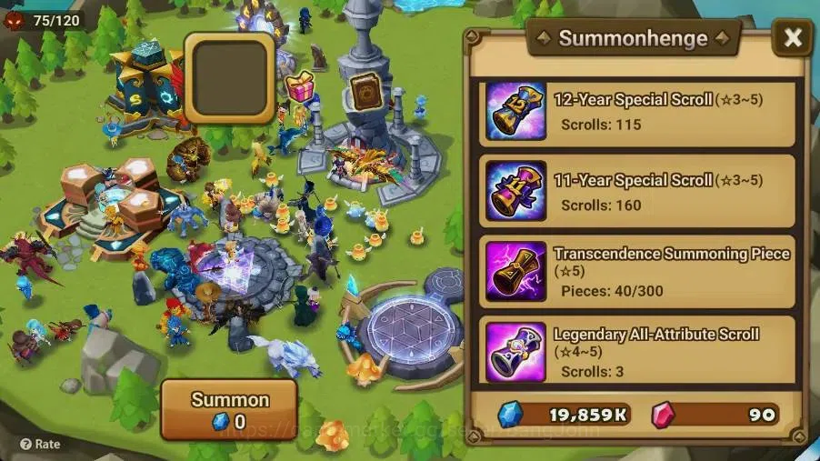 Summoners War: Sky Arena Accounts Starter GLOBAL | NB 5 TESHAR,Starter Gacha 115 12Y+160 11Y Scrool, 3 Legendary All 3