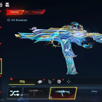 Blood Strike Accounts Collab Skin Asia|Eternal MP7-Tidesong Lv2+Ultra Melee Staff|Collab AOT Female Titan,M4A1 Bof+Many