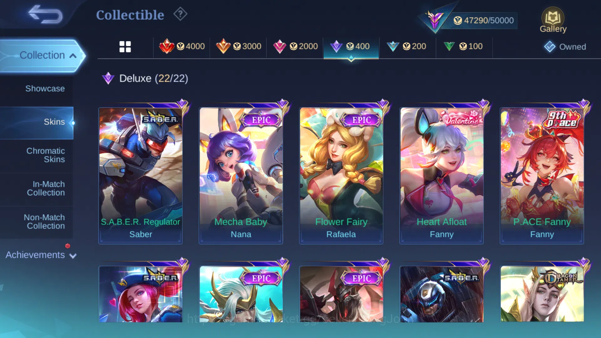 Mobile Legends: Bang Bang Accounts Hero 131 | Skin 225 | Emblem All Max | Collector G image 6