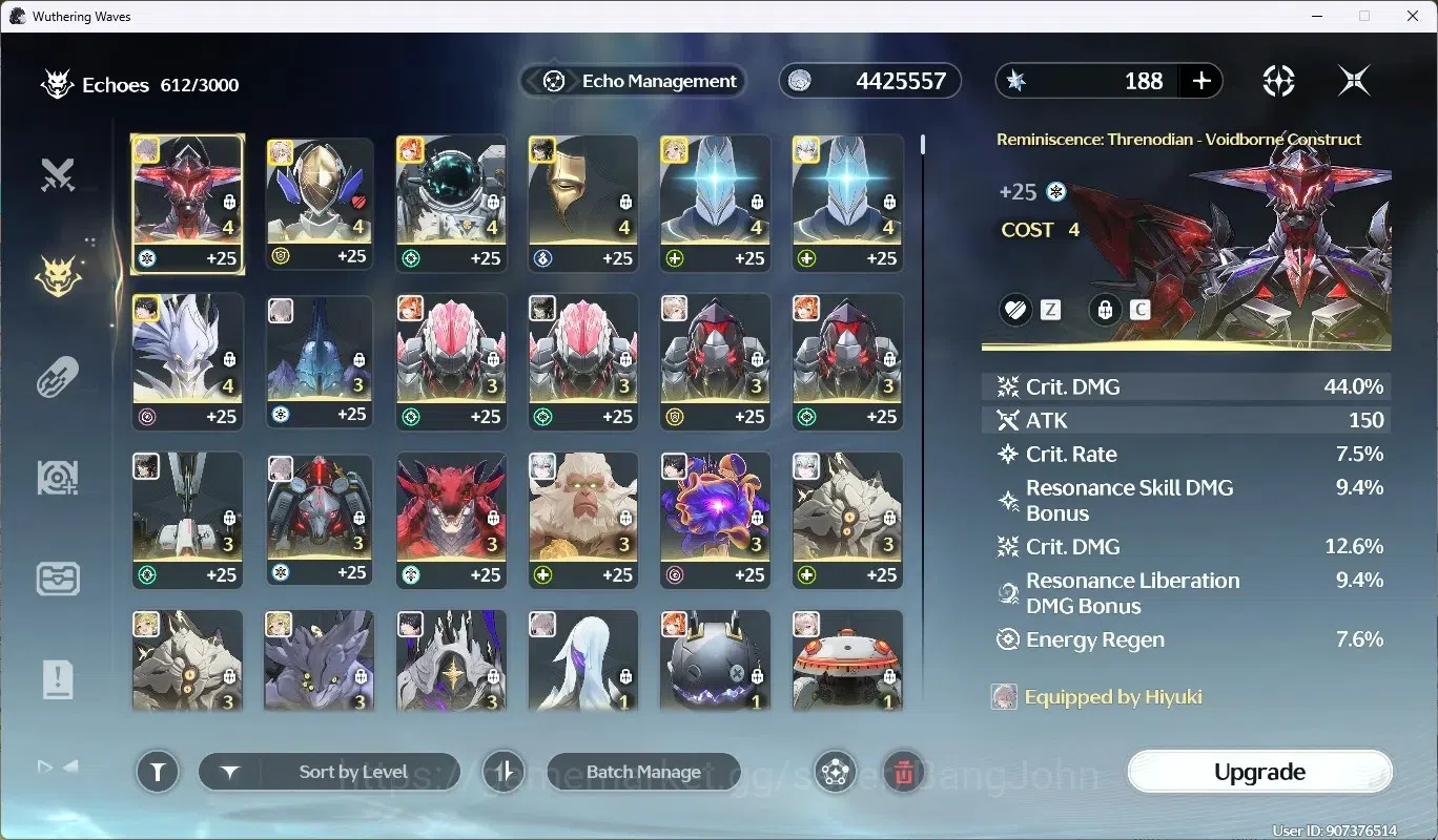 Wuthering Waves Accounts SEA|UL 57|Rank 6|6 Char Limited([Hiyuki,Sigrika,Qi image 15