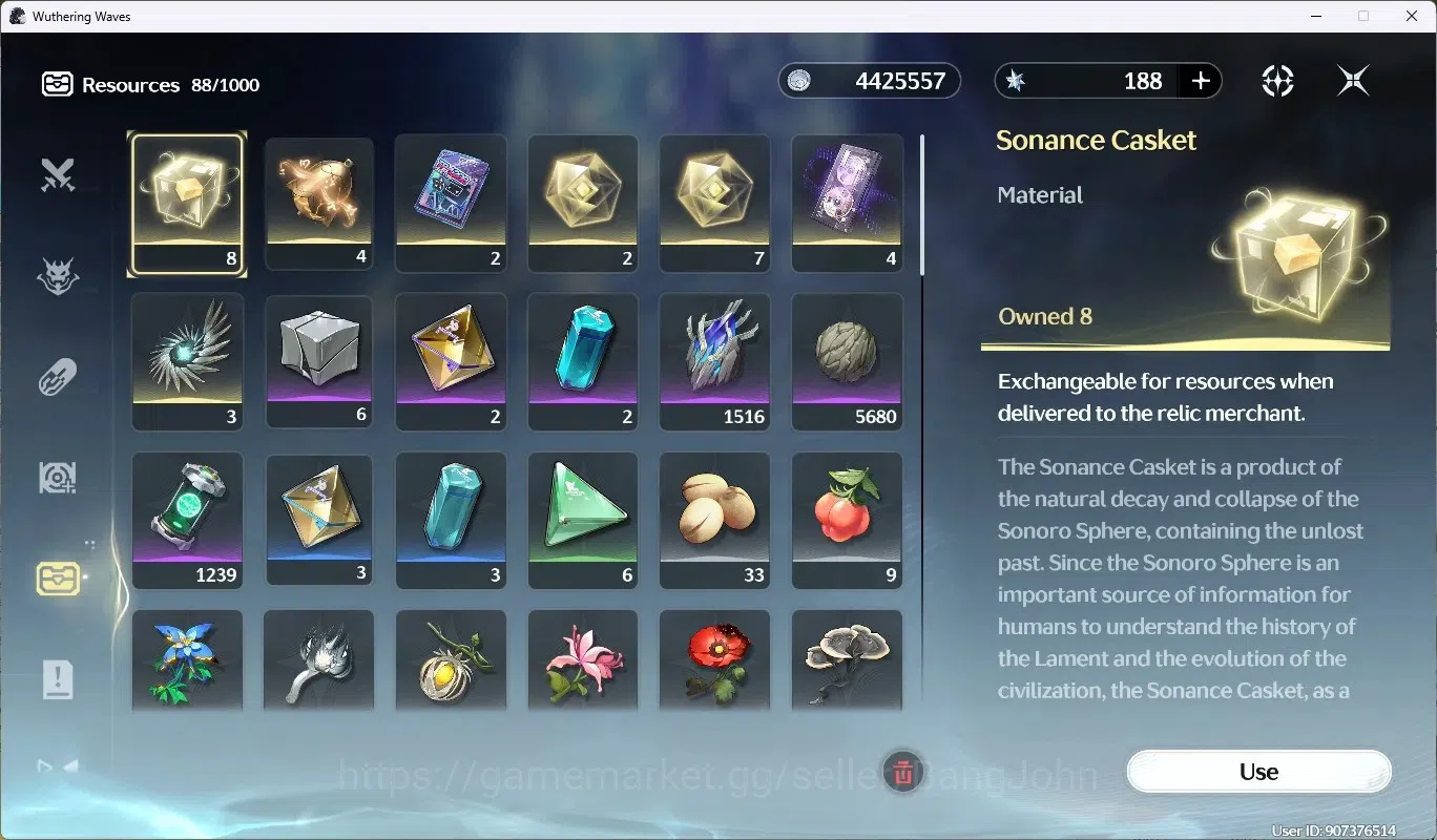 Wuthering Waves Accounts SEA|UL 57|Rank 6|6 Char Limited([Hiyuki,Sigrika,Qi image 18