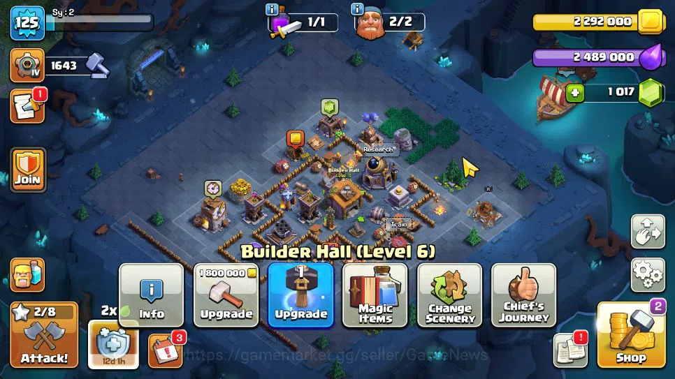 Clash of Clans Accounts TH 15 - BH 6| LV 125 | HH 8| BK 61,AQ 65,GW 33,MP image 7