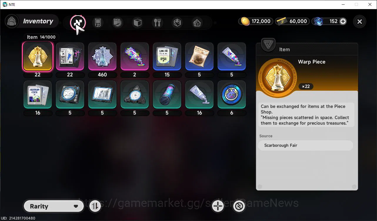 Neverness to Everness Accounts GLOBAL SEA|HL 3|1 SSR Limited Nanally + 5 SR [Skia image 5
