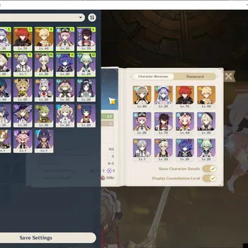 Genshin Impact Accounts Reroll Asia|AR 43|1 Limited Sandrone+Signature 2(*5 Weapon)|Usn Unset|Male MC|Take Mail|Check