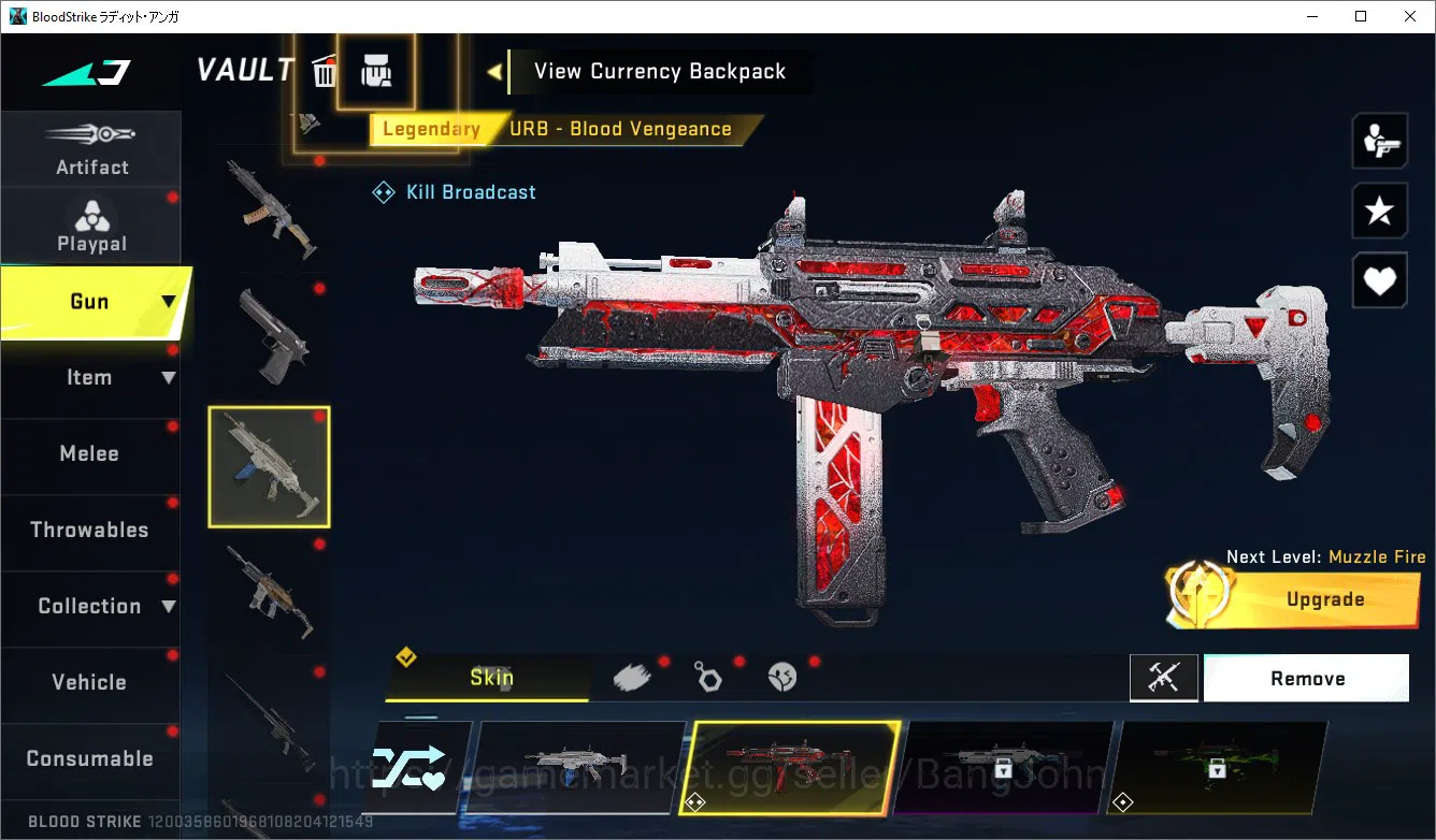 Blood Strike Accounts ASIA | 7DS AK47, AOT KAG, Ultra M82+Vector, Melee image 12