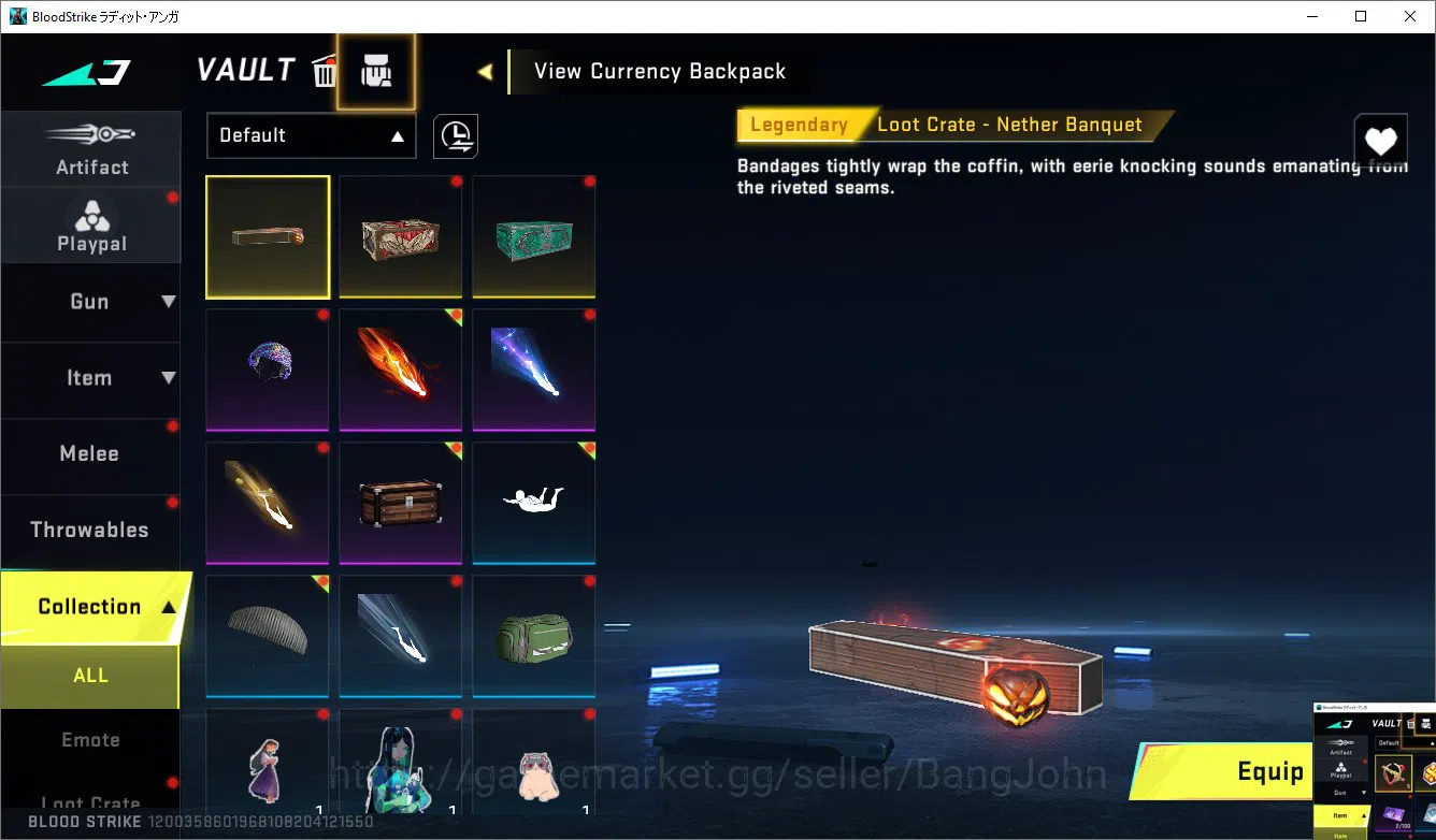 Blood Strike Accounts ASIA | 7DS AK47, AOT KAG, Ultra M82+Vector, Melee image 13