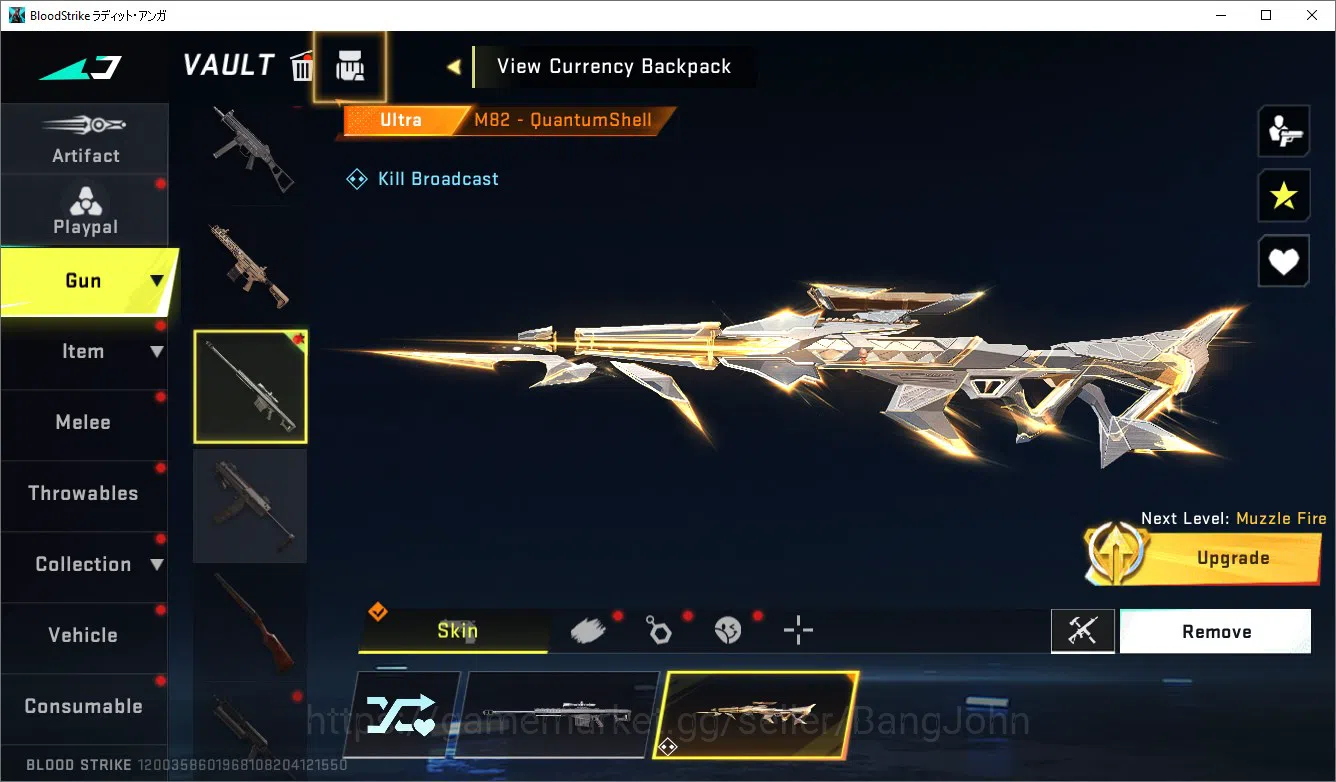 Blood Strike Accounts ASIA | 7DS AK47, AOT KAG, Ultra M82+Vector, Melee image 18