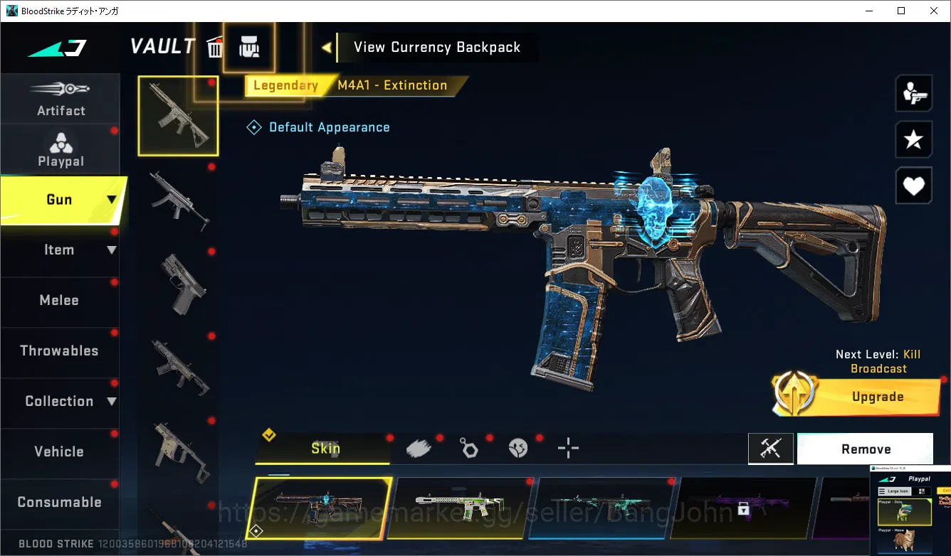 Blood Strike Accounts ASIA | 7DS AK47, AOT KAG, Ultra M82+Vector, Melee image 8