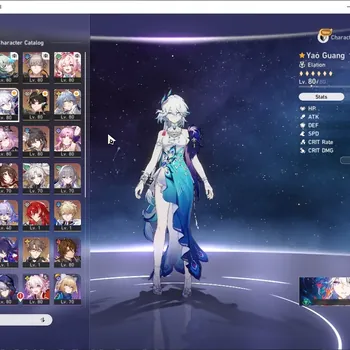 Honkai Star Rail Accounts Others Asia|1 GC|TL 70|17 Limited (YaoGuang,The Herta)+Sign Anaxa,Hyacine,DHPT,Sparkle,Evernight