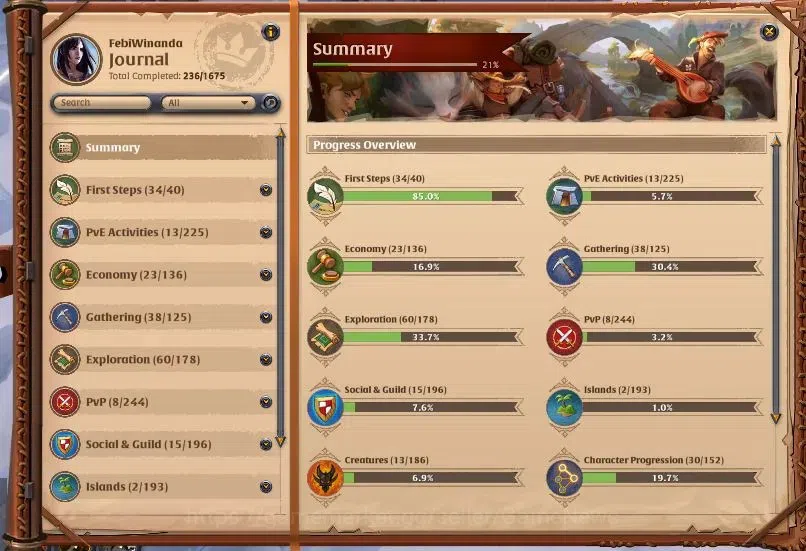Albion Online Accounts ASIA | 2,25M Total Fame - 2,34M Silver | T8 Ore Mi image 13