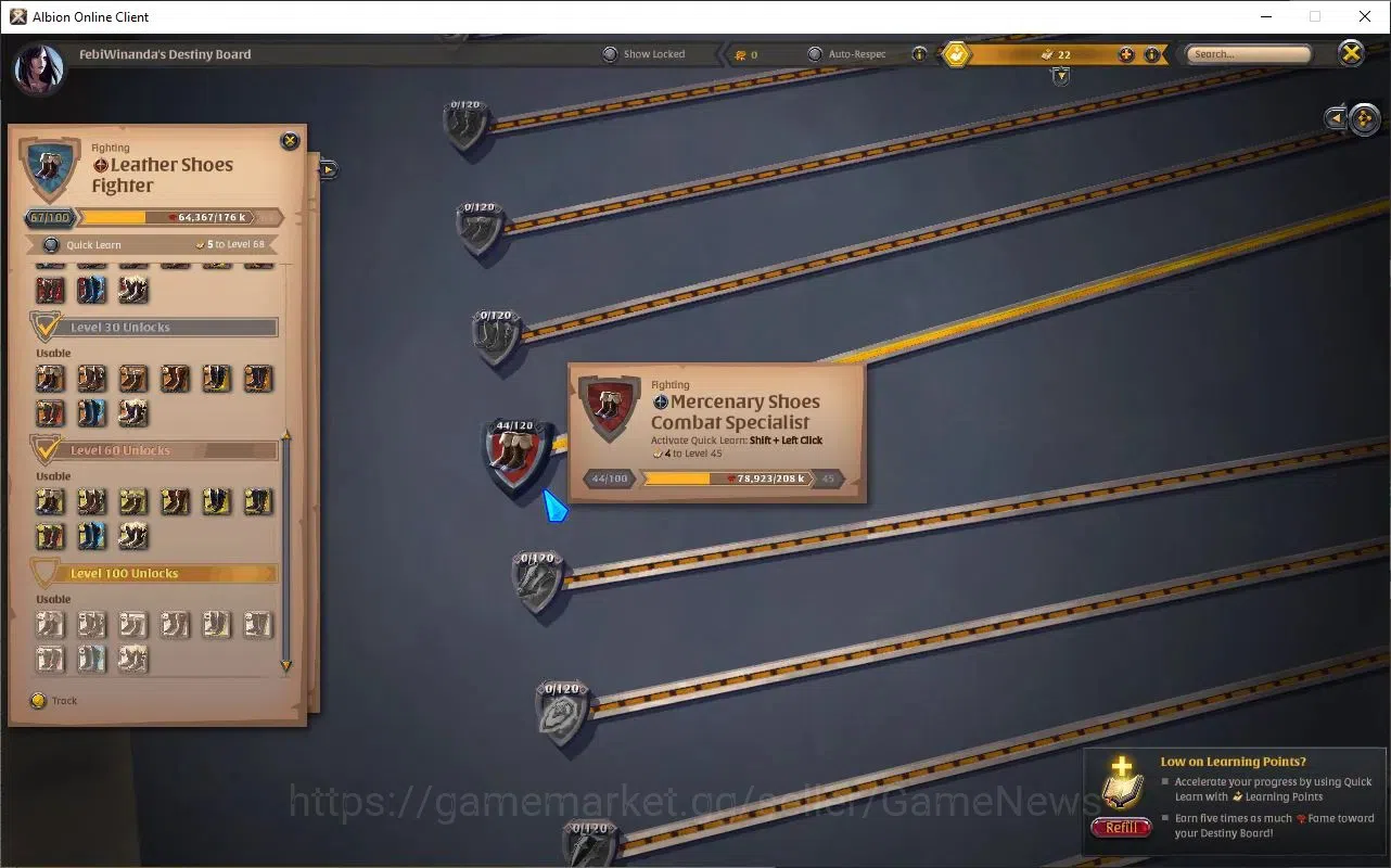 Albion Online Accounts ASIA | 2,25M Total Fame - 2,34M Silver | T8 Ore Mi image 8
